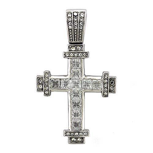 Limited Offer: 925 Sterling Silver AAA CZ Pendant for Religion - Jewelry & Watches - Bijou Her -  -  - 