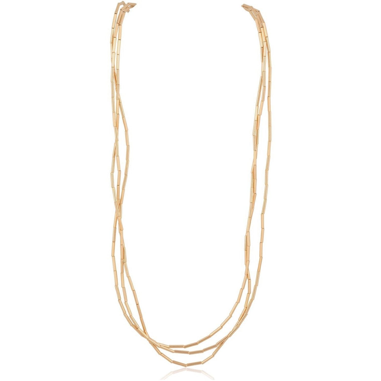 Versatile 18k Gold Filled Wrap Necklace - Wear as Anklet, Belt, or Bracelet - Jewelry & Watches - Bijou Her -  -  - 