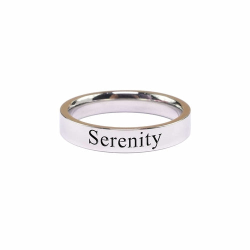 Hypoallergenic Serenity Comfort Fit Band - 4mm Width - Jewelry & Watches - Bijou Her - Size - Color - 