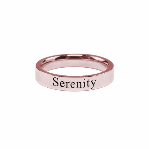 Hypoallergenic Serenity Comfort Fit Band - 4mm Width - Jewelry & Watches - Bijou Her - Size - Color - 