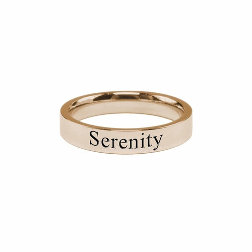 Hypoallergenic Serenity Comfort Fit Band - 4mm Width - Jewelry & Watches - Bijou Her - Size - Color - 