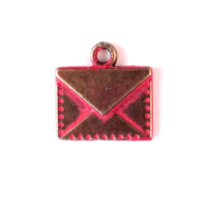 Vintage Envelope Charm Jewelry - Bracelet, Necklace, or Charm Only - Jewelry & Watches - Bijou Her -  -  - 
