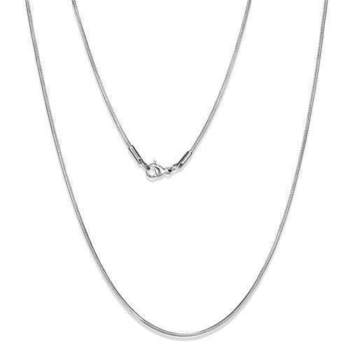 High Polished Stainless Steel Chain - No Stone, 4-7 Day Shipping Lead Time - Jewelry & Watches - Bijou Her - Size -  - 